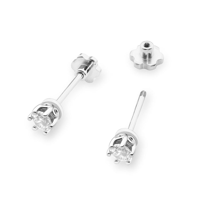 Cercei Aur 14K K0068 Diamant 2 x 0.15ct