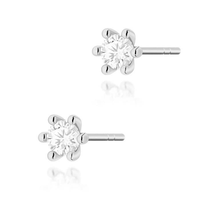 Cercei Aur 14K cu Diamante Naturale Naturale 0.30 ct