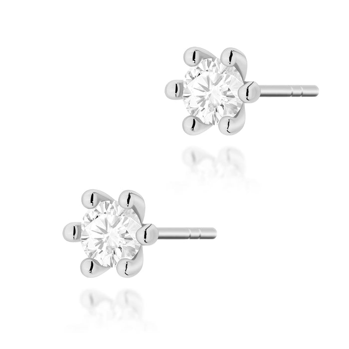 Cercei Aur 14K cu Diamante Naturale Naturale 0.60 ct