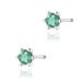 Cercei Aur 14K Cu Smarald K0222