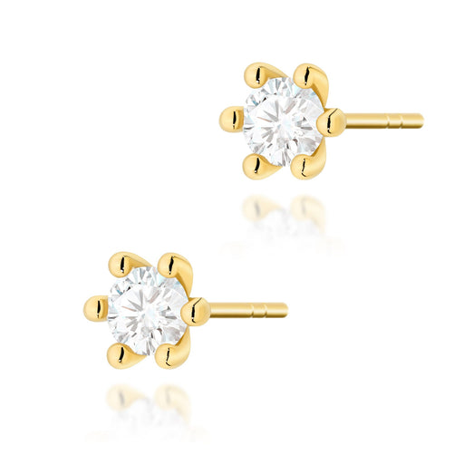 Cercei Aur 14K cu Diamante Naturale Naturale 0.60 ct