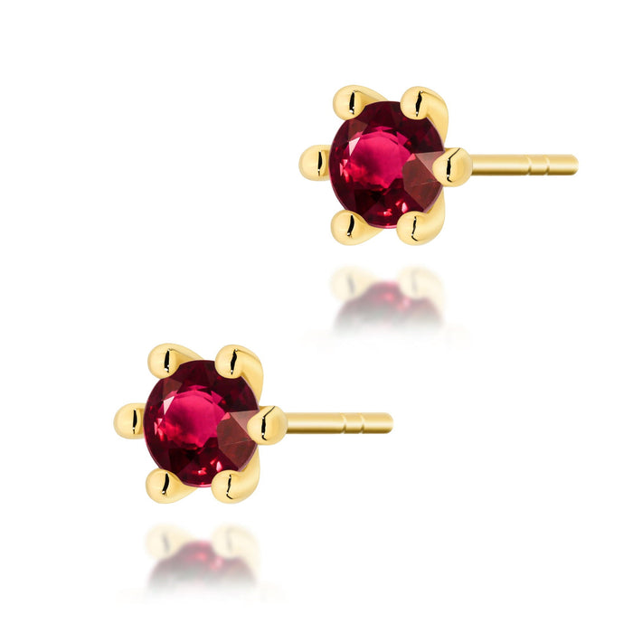 Cercei Aur 14K K0222 Rubin 2 x 0,30ct