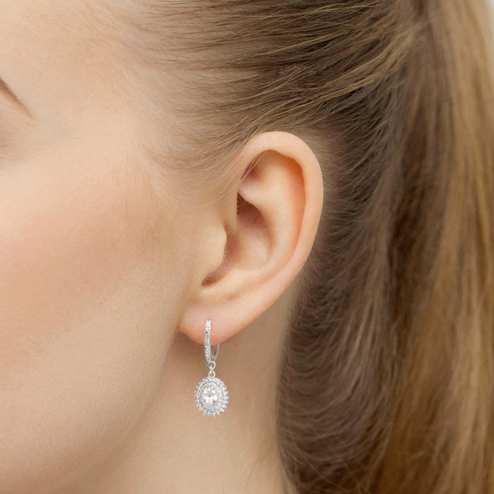 Cercei Aur 14K K0303 Diamant 0,80ct