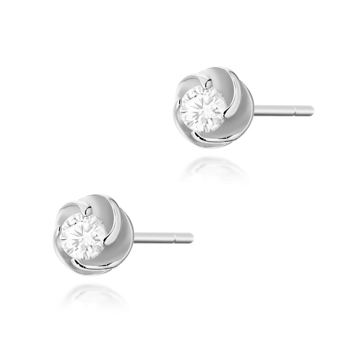 Cercei Aur 14K cu Diamante Naturale Naturale 0.20 ct