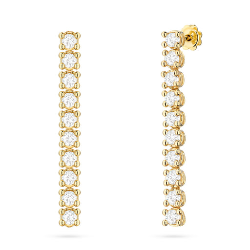 Cercei Aur 14K cu Diamante de Laborator 0.80 ct