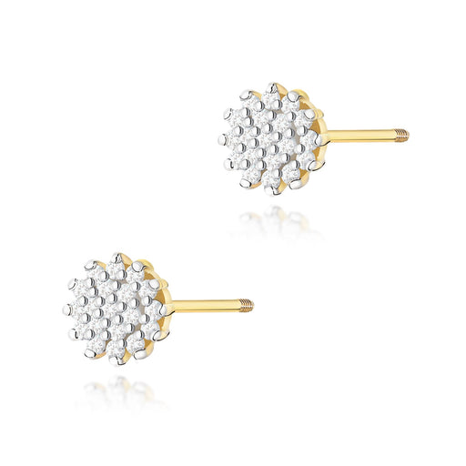 Cercei Aur 14K cu Diamante Naturale Naturale 0.19 ct