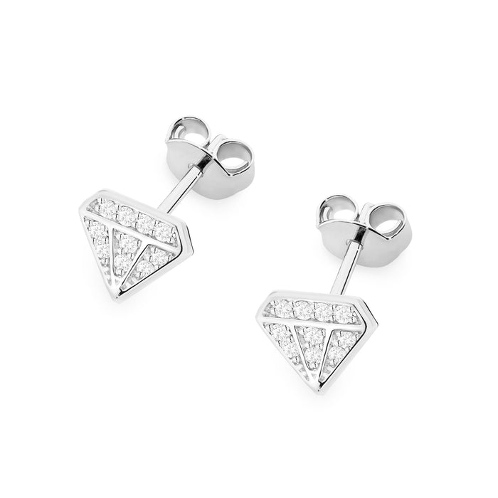 Cercei Aur 14K cu Diamante Naturale Naturale 0.10 ct