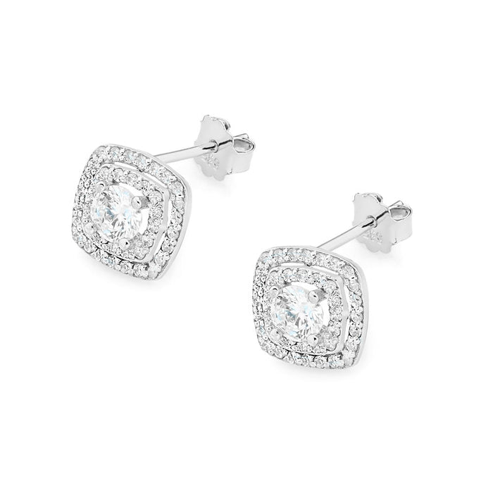 Cercei Aur 14K cu Diamante 1.00 ct