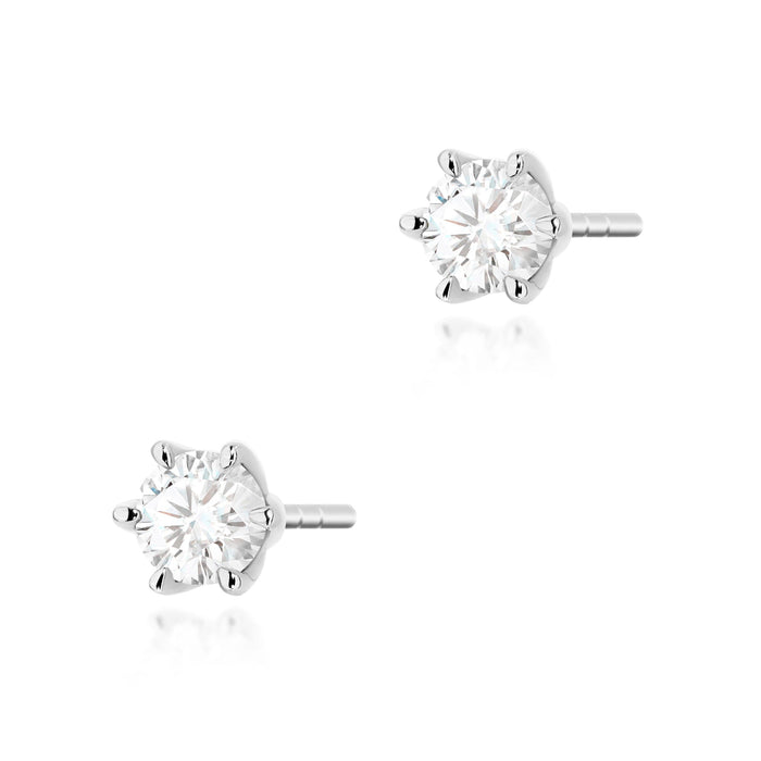 Cercei Aur 14K K0575 Diamant 2 x 0.30ct