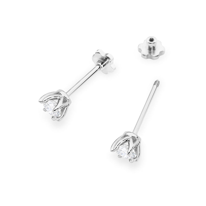 Cercei Aur 14K K0575 Diamant 2 x 0.30ct