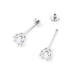 Cercei Aur 14K K0575 Diamant 2 x 0,50ct