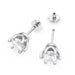 Cercei Aur 14K K0575 Diamante Cultivate 2 x 1.00ct