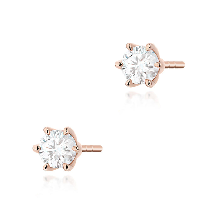 Cercei Aur 14K K0575 Diamant 2 x 0.30ct