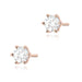 Cercei Aur 14K K0575 Diamant 2 x 0,50ct