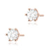 Cercei Aur 14K K0575 Diamant 2 x 0,70ct