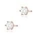 Cercei Aur 14K K0575 Diamant 2 x 0,50ct