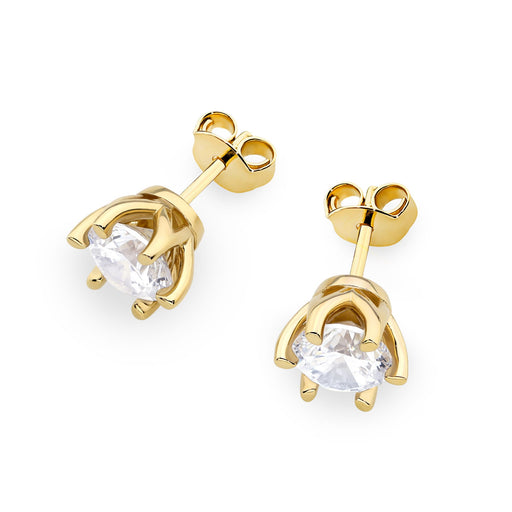 Cercei Aur 14K K0575 Diamant 2 x 1.00ct