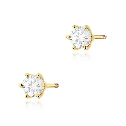 Cercei Aur 14K K0575 Diamant 2 x 0.30ct
