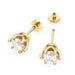 Cercei Aur 14K K0575 Diamante Cultivate 2 x 1.00ct