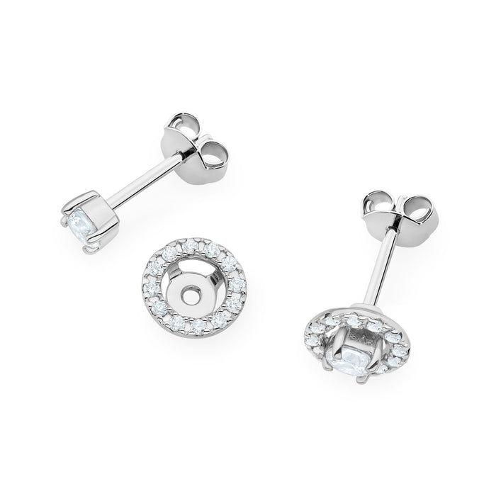 Cercei Aur 14K K0576 Diamant 0,32ct