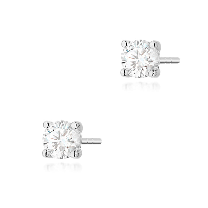 Cercei Aur 14K K0577 Diamant 2 x 0.40ct
