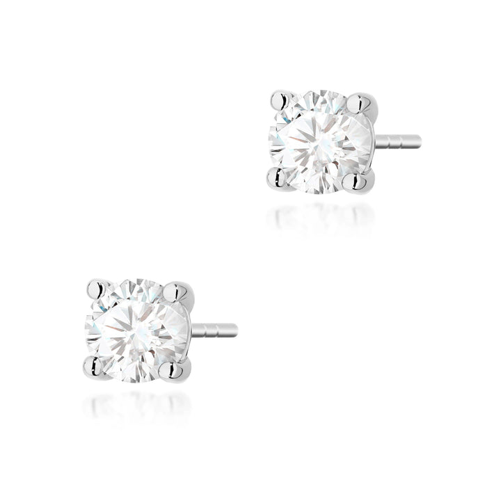 Cercei Aur 14K K0577 Diamant 2 x 0.70ct