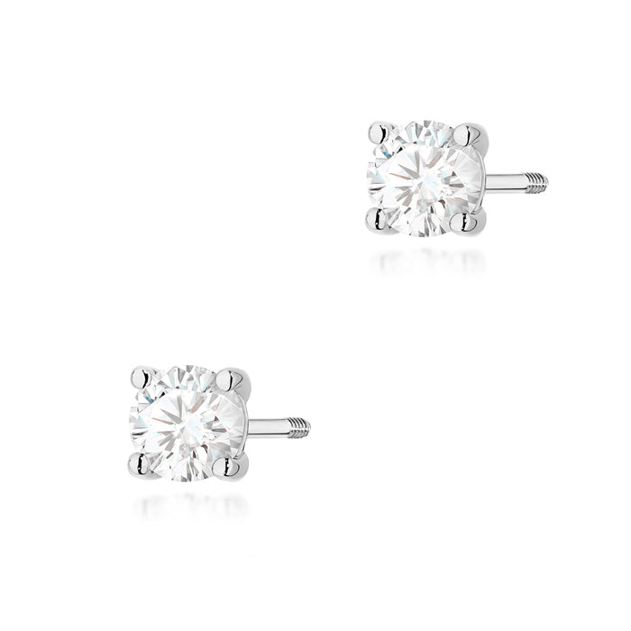 Cercei Aur 14K K0577 Diamant 2 x 0.40ct