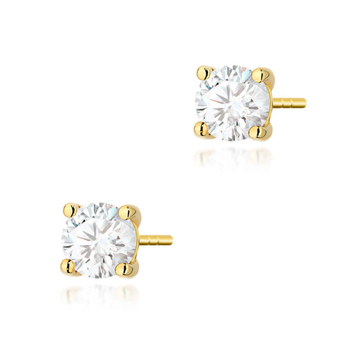 Cercei Aur 14K K0577 Diamant 2 x 0.70ct