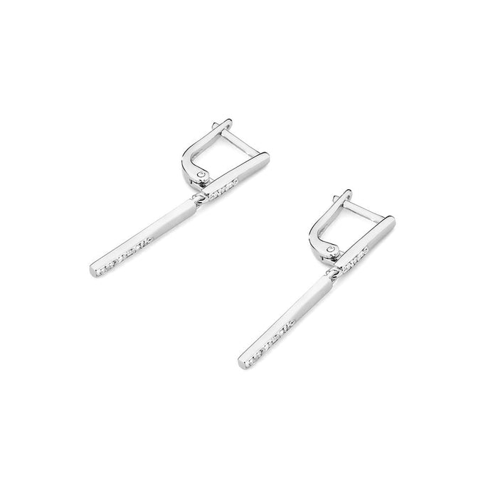 Cercei Aur 14K cu Diamante Naturale Naturale 0.09 ct