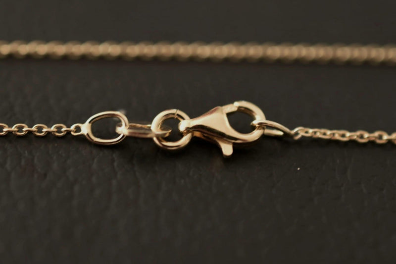 Silver chain Forzatina 925, plated with Yellow Gold, length 35cm+3cm