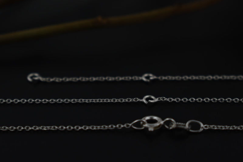Forzatina Silver 925 chain, NOT rhodium-plated, for link, 27+3+27+3