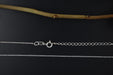 Lant Forzatina Argint 925 ,nerodiat, 45+ 4.5 cm