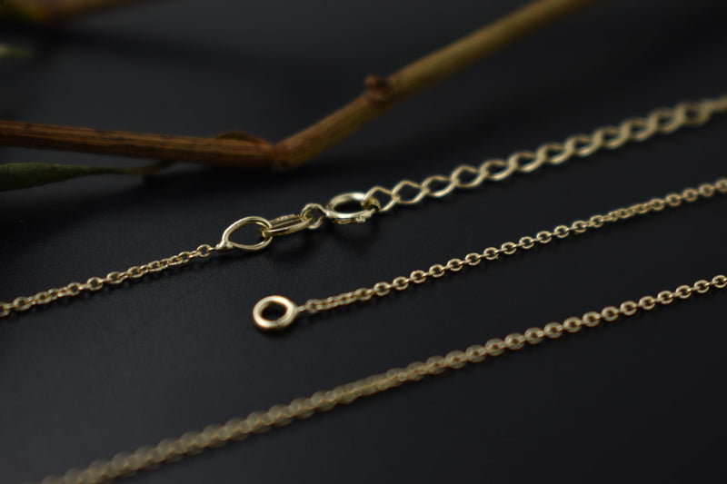 Forzatina Gold 14k chain, for links, length 21cm+21cm+3cm 1.28 g