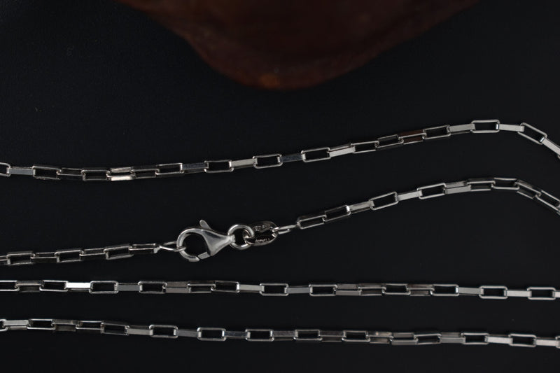 Chain KV099 Silver 925, rhodium-plated, length 60cm