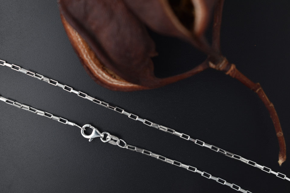 Lant KVL 200 Argint 925, nerodiat, lungime 55cm