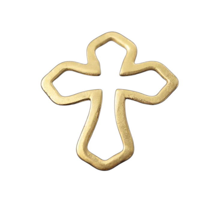 Pandantiv Cruce Decupată Aur 14K BSR036