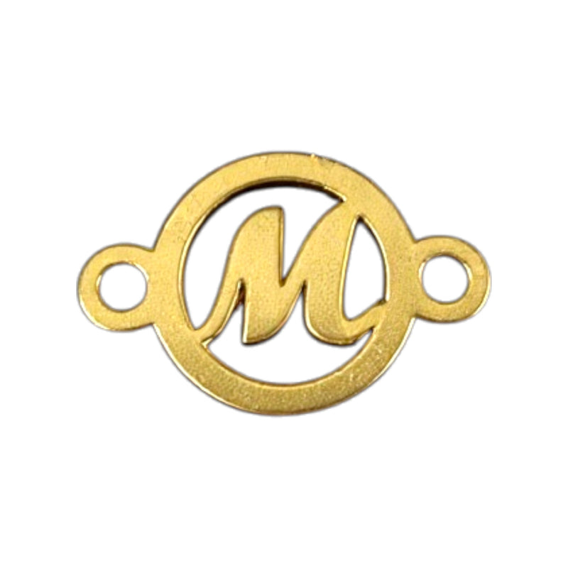 Link Litera M din Aur 14K
