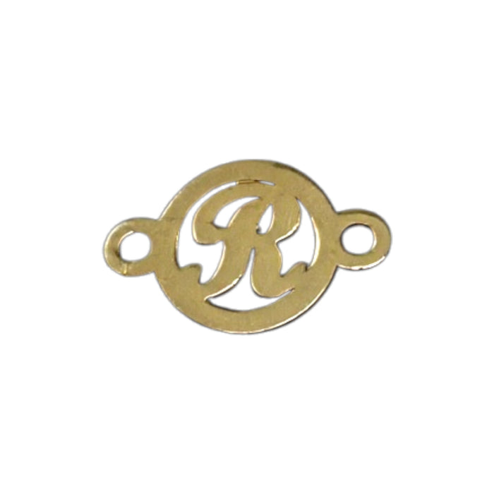 Link Litera R din Aur 14K