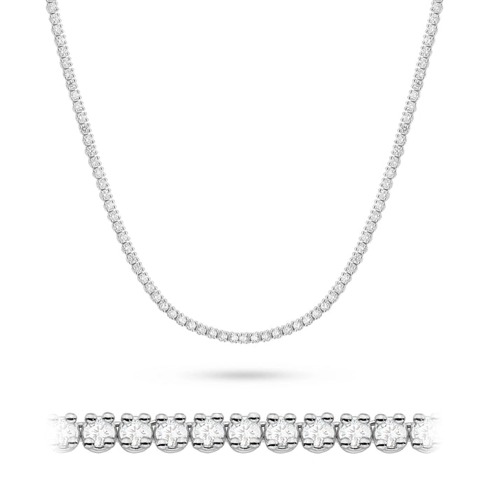 Colier Aur 14K cu Diamante de Laborator 6.90 ct