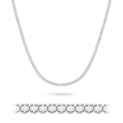 Colier Aur 14K cu Diamante de Laborator 6.90 ct