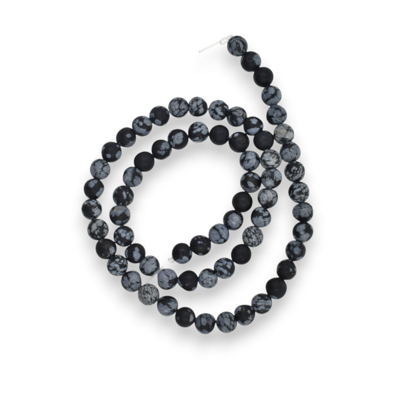 Sirag Obsidian mat sfere 6 mm