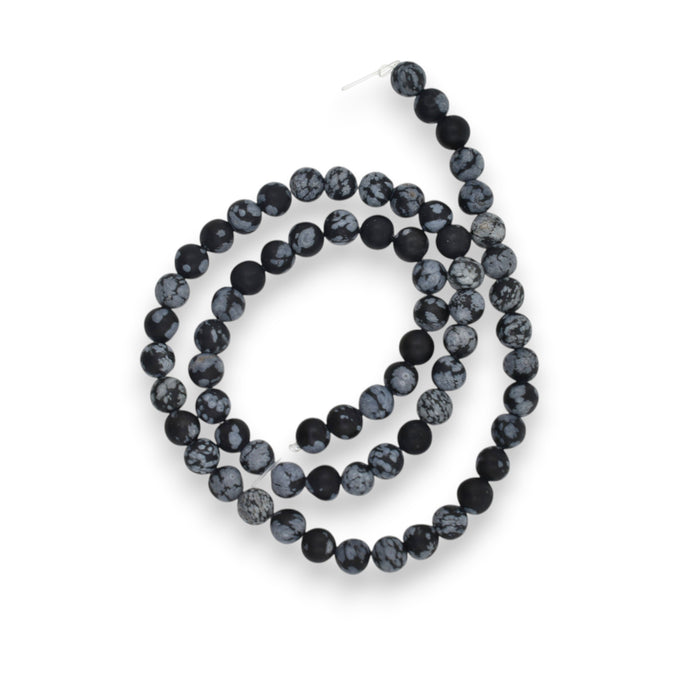 Sirag Obsidian mat sfere 6 mm