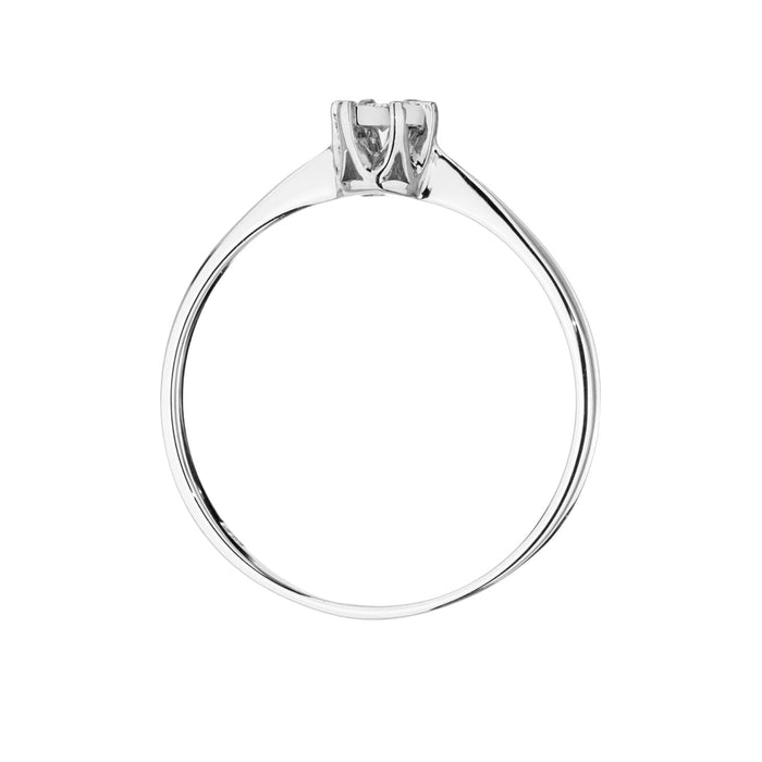 Inel Aur 14K cu Diamant Natural 0.03 ct