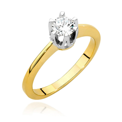 Inel Aur 14K cu Diamant Natural Natural 0.50 ct