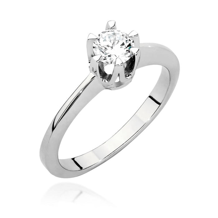 Inel Aur 14K cu Diamant Natural 0.40 ct