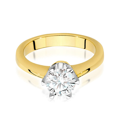 Inel Aur 14K cu Diamant Natural 1.00 ct