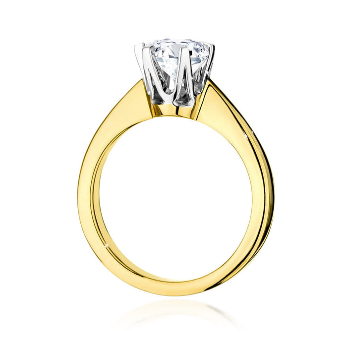 Inel Aur 14K cu Diamant Natural 1.00 ct