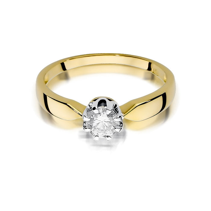 Inel Aur 14K cu Diamant Natural 0.70 ct