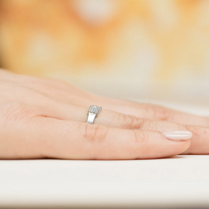 Inel Aur 14K cu Diamante Naturale 0.21 ct