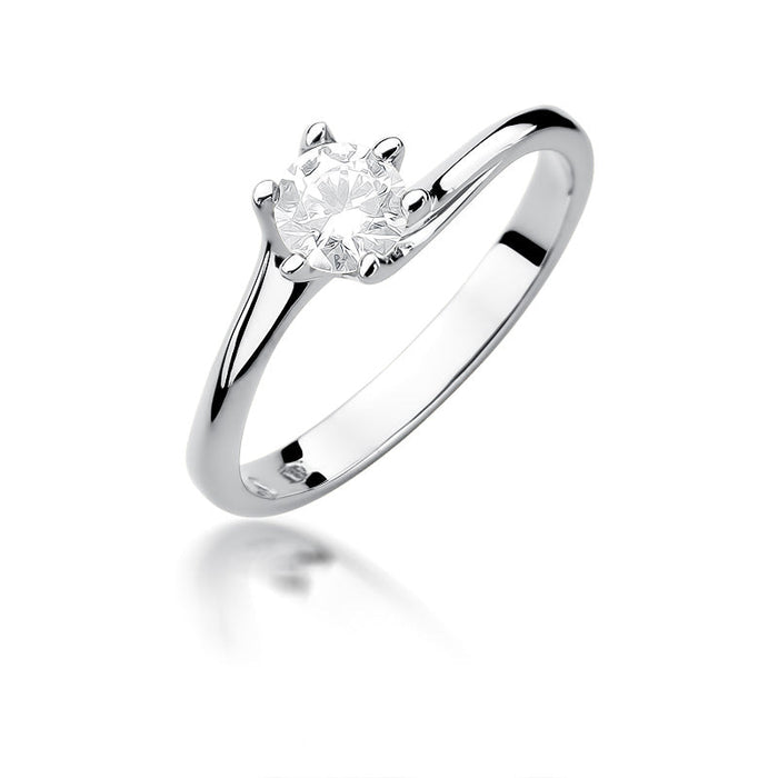 Inel Aur 14k cu Diamant Natural 0.50 ct